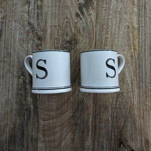Sur La Table S initial mug